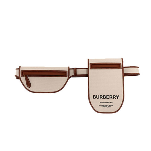  BURBERRY/博柏利 女士棕色時(shí)尚腰包/胸包 80395341 PLSX