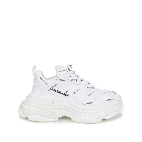 Balenciaga/巴黎世家 男士聚氨酯/織物系帶休閑運動鞋老爹鞋 536737 W2FA1