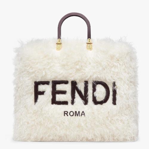  FENDI芬迪 22年秋冬 女士 手提包 Fendi Sunshine Large 8BH372ALG4F1IVB
