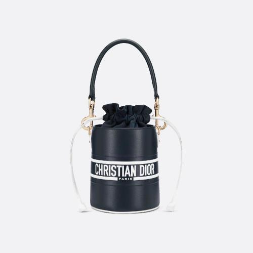  DIOR迪奧 22年秋冬 女士 手提包 小號(hào) Dior Vibe 水桶包 M8703OOBR_M928