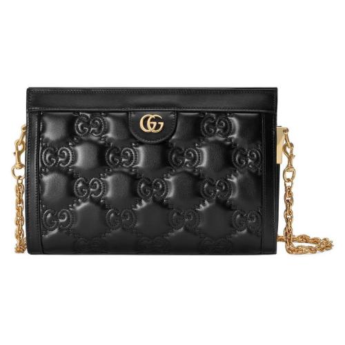  GUCCI古馳 22年秋冬 女士 GG絎縫皮革肩背包 702200 UM8HG 1046