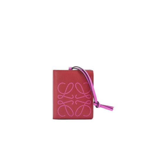  LOEWE羅意威 22年秋冬 女士 錢包 Compact zip wallet in classic calfskin C500Z41X04-7729