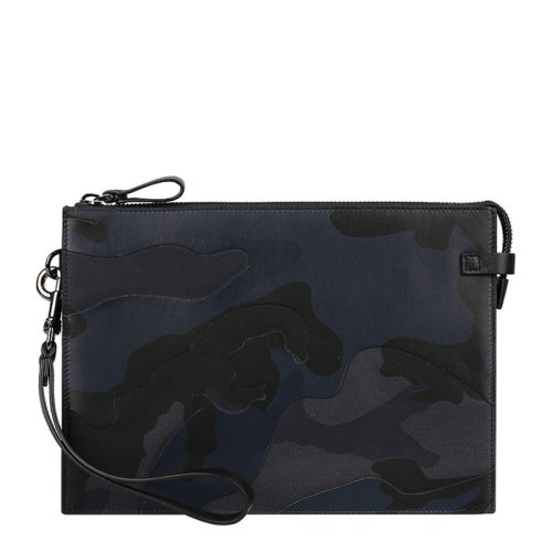  Valentino/華倫天奴 女士迷彩皮革手拿包 SY2P0P09 TND M30 PLSX