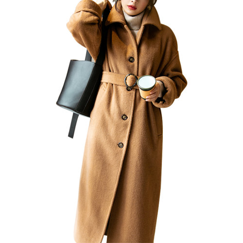 GeleiStory/GeleiStory新款經(jīng)典氣質(zhì)款羊毛雙面呢大衣帶內(nèi)襯女士外套＞女士大衣