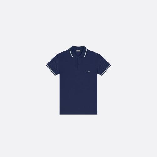  DIOR迪奧 22年秋冬 男士 短袖Polo Polo 衫 733J805B0373_C570 預(yù)定商品1-3周發(fā)貨