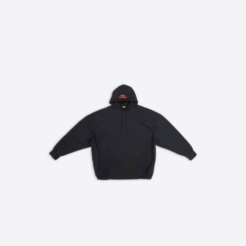  BALENCIAGA巴黎世家 22年春夏 男士 衛(wèi)衣 Mens 3b Sports Icon Elastic Hem Hoodie in Black 6