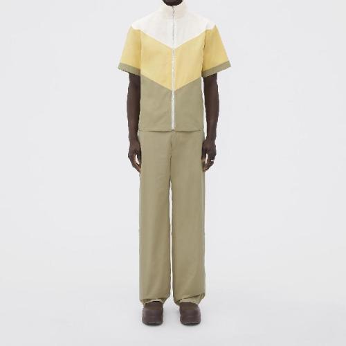  BV葆蝶家 22年秋冬 男士 短袖襯衫 chemise 703579VA5Y09071