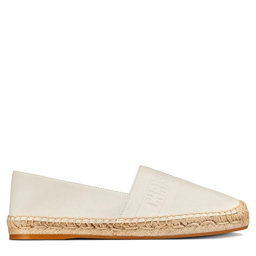 DIOR/迪奧 白色壓紋小羊皮 女士DIOR GRANVILLE帆布便鞋KDB692LBO_S03W