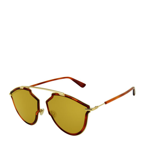 DIOR/迪奧 時(shí)尚 復(fù)古 多邊形 板材合金 全框 女士 太陽鏡 反光鏡片 6色可選 墨鏡 眼鏡 DIORSOREALRISE 58mm DIOR 迪奧