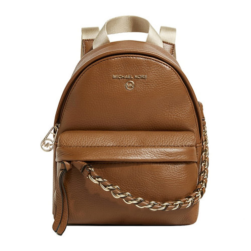 Michael Kors/邁克·科爾斯 SLATER系列女士鵝卵石紋皮革雙肩包手提包背包女包 30T0G04B0L 多色可選