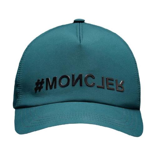  MONCLER蒙可蒙克萊 22年秋冬 女士 帽子 Logo Baseball Cap H20983B0000454AL5876