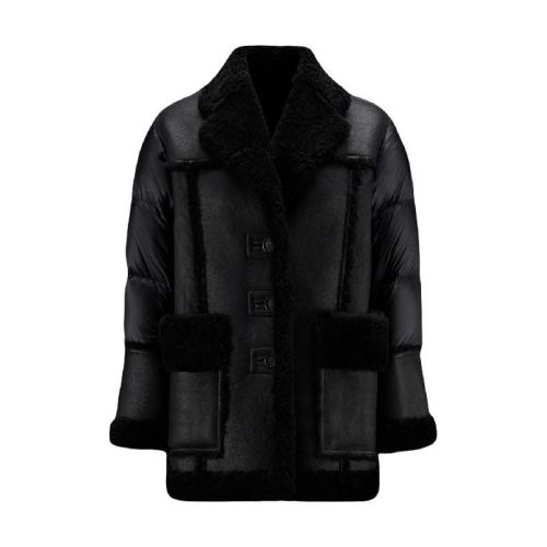  MONCLER蒙可蒙克萊 22年秋冬 女士 羽絨服 Ilay Shearling Down Jacket H20931A001115396Q999