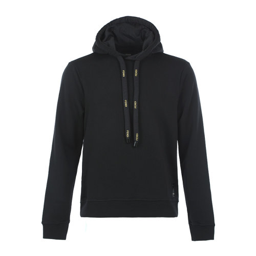 FENDI/芬迪21新品簡約休閑羊毛棉質(zhì)男士套頭衛(wèi)衣男衛(wèi)衣FY0212AHC