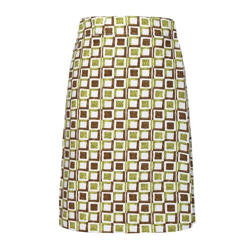 PRADA 拼色 時尚 女士半身裙 P109O 1R2A F0613