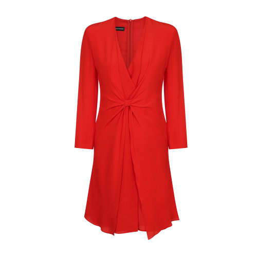 Emporio Armani/安普里奧阿瑪尼 紅色 女士連衣裙 2NA58T-22302-334