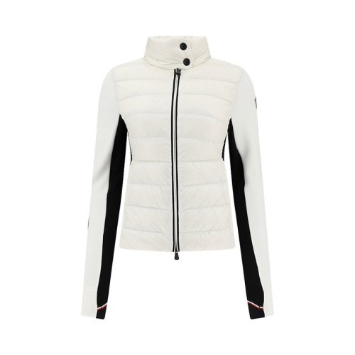  Moncler/蒙克萊 女士白色棉質(zhì)羽絨服 8G0000480093 034 PLFSX