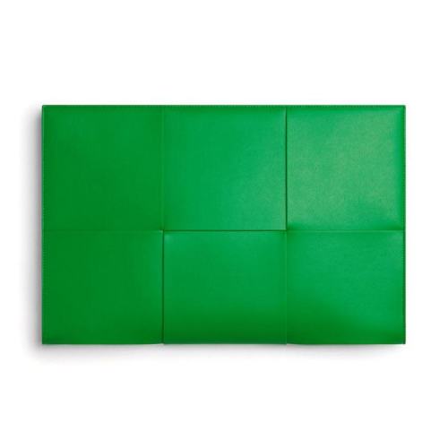  Bottega Veneta/葆蝶家 男士綠色皮革手拿包 680169-VB1K0-3724 PLSX