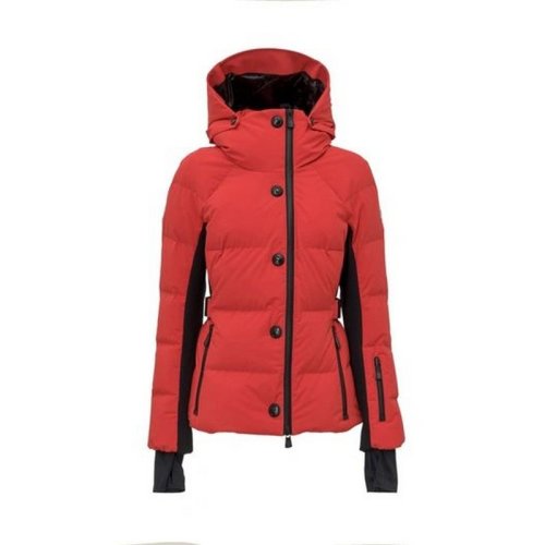 Moncler/蒙克萊 女士紅色時(shí)尚休閑羽絨服 1A51240 53861 453