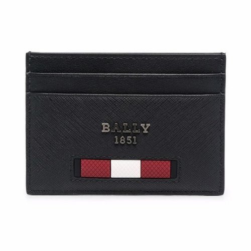  BALLY/巴利 男士黑色皮革錢包卡包零錢包 6238947 PLSX