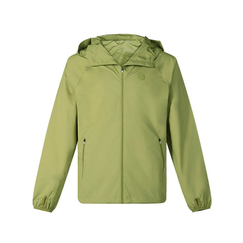 KENZO/高田賢三 男士聚酯纖維K-Tiger連帽夾克外套虎頭圖案 5BL155 1NU