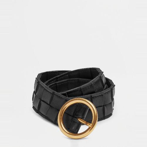  BV葆蝶家 22年秋冬 女士 腰帶 maxi intreccio 701227VMAY28425