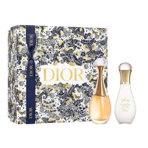 DIOR/迪奧2021圣誕限量真我套裝2件套 濃香水50ml+身體乳75ml