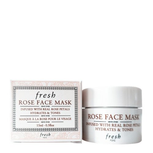 Fresh/馥蕾詩玫瑰潤(rùn)澤保濕舒緩面膜15ml*4個(gè)（促銷裝）請(qǐng)謹(jǐn)慎下單