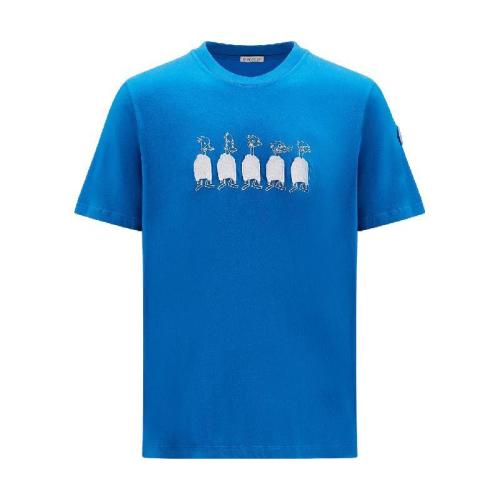  MONCLER蒙可蒙克萊 22年秋冬 男士 短袖T恤 Duck Motif T-Shirt H20918C00029829H873R