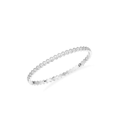 Chaumet/尚美  Bee My Love系列 女士18k金白金明亮切割鉆石手鏈083437