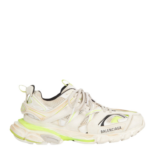 Balenciaga/巴黎世家 男士拼色聚氨酯混紡滌綸經(jīng)典字母徽標(biāo)印花裝飾做舊款休閑鞋運(yùn)動鞋平底鞋單鞋男鞋 542023-W1GC3-9070