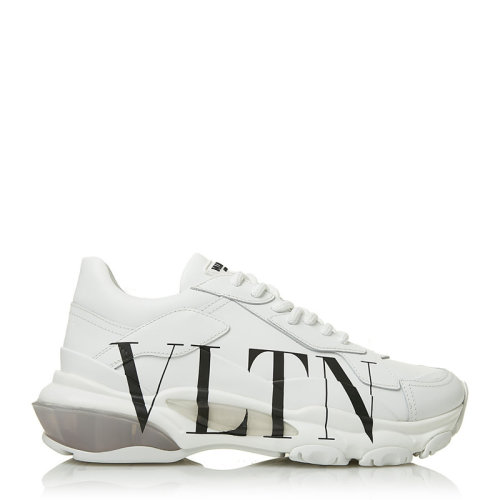 VALENTINO 華倫天奴 女士 鞋靴 21春夏 白色字母LOGO圖案系帶休閑運(yùn)動(dòng)鞋 女士休閑運(yùn)動(dòng)鞋