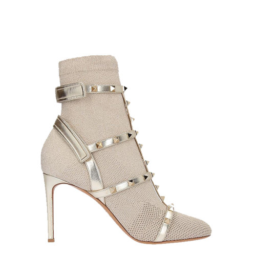 Valentino/華倫天奴  女鞋 時(shí)尚百搭 圓頭 女士灰色休閑高跟鞋 PW0S0G29RWGP18P18  HKY210303