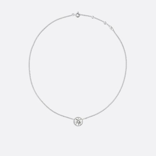  DIOR迪奧 22年秋冬 女士 項(xiàng)鏈 Rose des Vents 項(xiàng)鏈 JRDV95023_0000 預(yù)定商品1-3周發(fā)貨