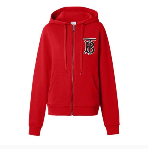  BURBERRY/博柏利 女士紅色棉質(zhì)衛(wèi)衣 8021151 PLFSX