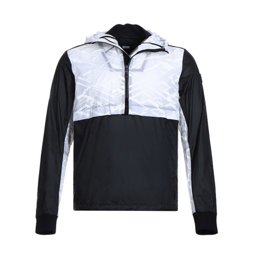 HUGOBOSS/雨果博斯 男士夾克 男士聚酰胺纖維/滌綸連帽外套 50410872