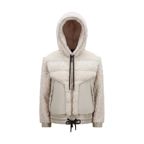  MONCLER蒙可蒙克萊 22年秋冬 女士 夾克 Teddy Zip-Up Hoodie H20988G00013899A9038