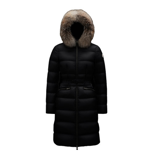 Moncler/蒙克萊 21年秋冬新款 BOEDIC系列 女士黑色輕質(zhì)尼龍派克大衣羽絨服H20931C000675396Q999