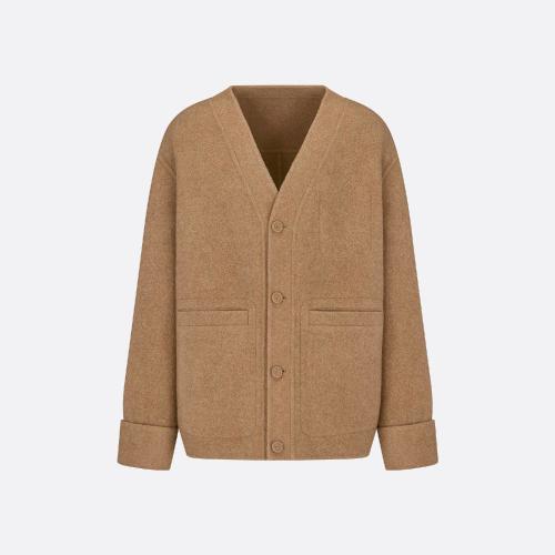  DIOR迪奧 22年春夏 男士 夾克 Cardigan 293C408A5561_C100