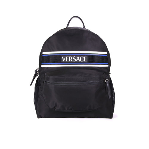 VERSACE/范思哲  男包男士黑色時尚休閑雙肩包  DFZ7239 DNYNV D41P