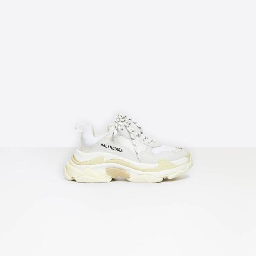  BALENCIAGA巴黎世家 22年秋冬 女士 休閑運(yùn)動(dòng)鞋 TRIPLE S SNEAKER 524036W2CA19000