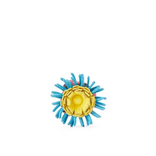  LOEWE羅意威 22年秋冬 女士 掛飾 Cactus stud flower in classic calfskin C835160X04-7143