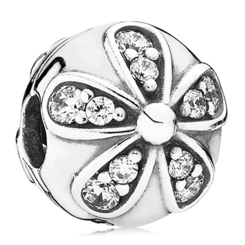 PANDORA/潘多拉 女士925銀小雛菊固定扣串珠 791493CZ