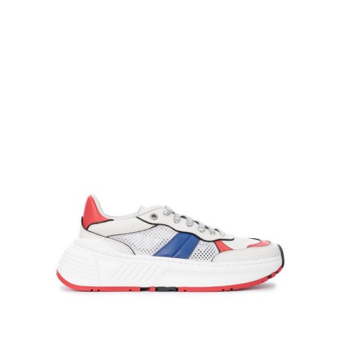  Bottega Veneta/葆蝶家 女士白色皮革休閑運(yùn)動(dòng)鞋 565655 VJE21 9080 PLXSX