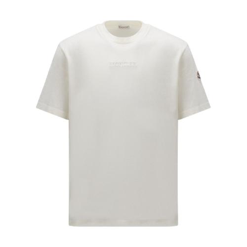  MONCLER蒙可蒙克萊 22年秋冬 男士 短袖T恤 Graphic Logo T-Shirt H20918C000328390T032
