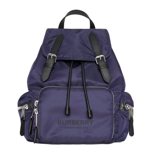 【需復(fù)核】 BURBERRY/博柏利 黑色雙肩包 8011617