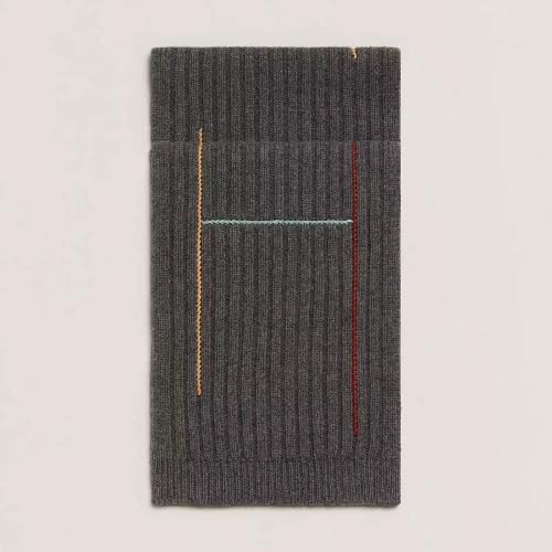  HERMES愛(ài)馬仕 22年秋冬 男士 圍巾 Echarpe H Torsade Cuir H393827T 02