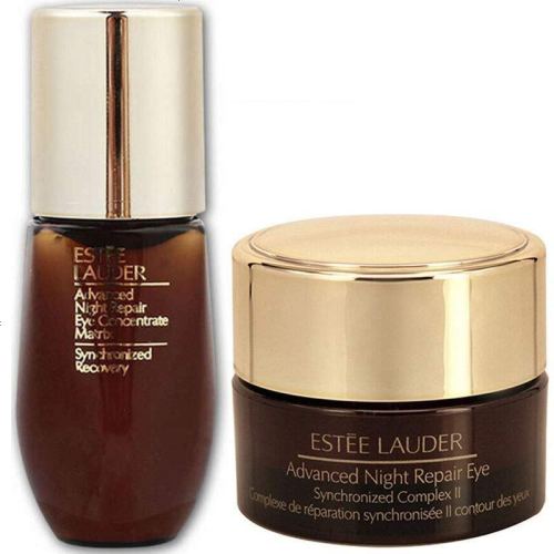 Estee Lauder/雅詩(shī)蘭黛 小棕瓶二合一密集修護(hù)眼精華5ml+特潤(rùn)修護(hù)眼部精華霜5ml