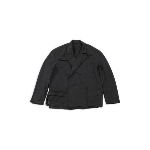  BALENCIAGA巴黎世家 22年秋冬 女士 夾克 Packable Jacket in Black 720043TMO051000