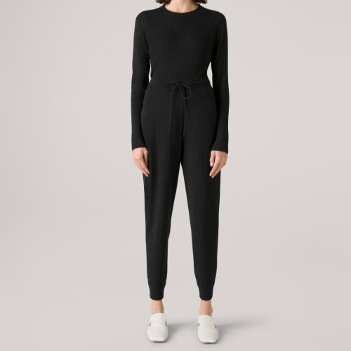 St.John/盛薔美利奴羊毛羊絨小腳褲女士休閑褲K801012