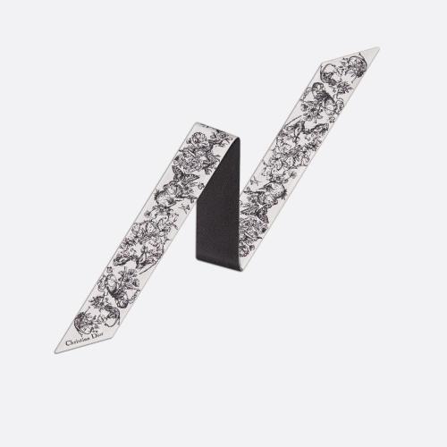  DIOR迪奧 22年秋冬 女士 絲巾 Mitzah Toile de Jouy Zodiac 15CON106I606_C011